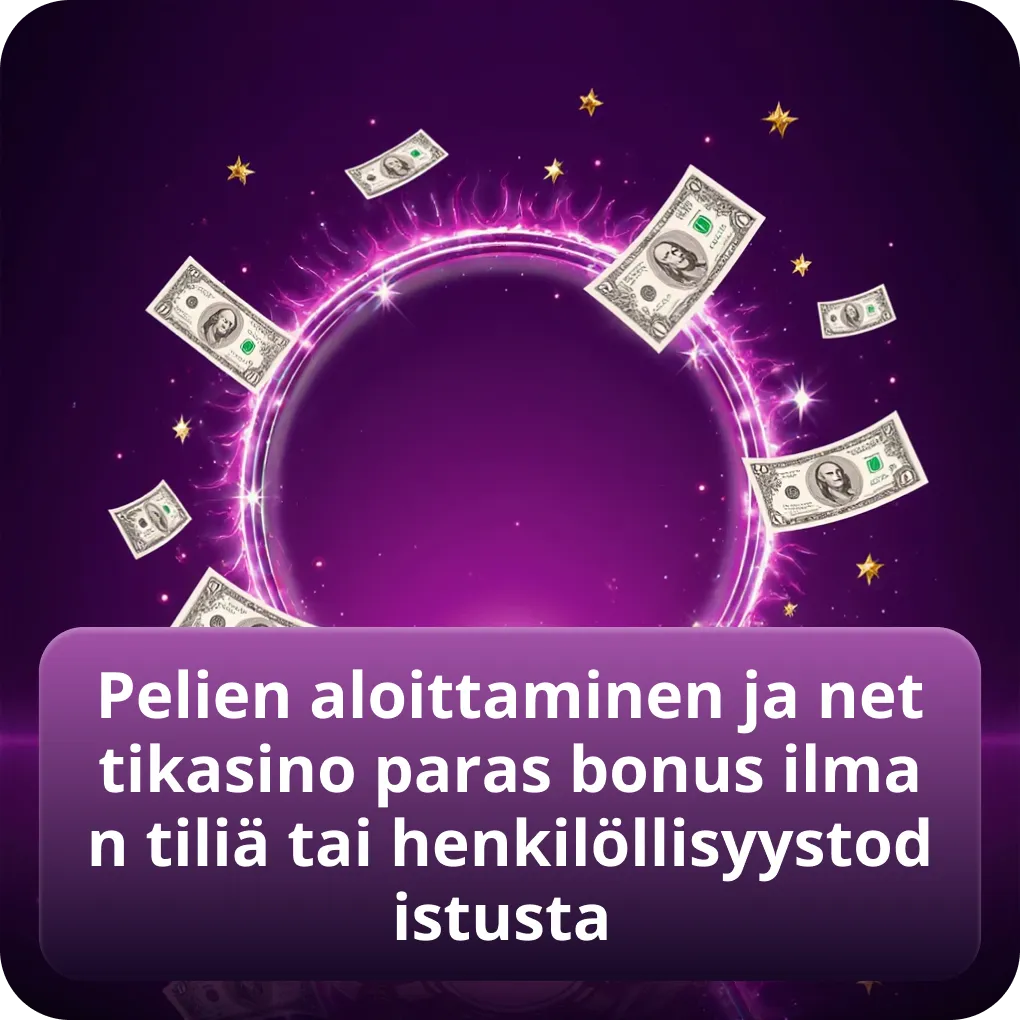 Pelien aloittaminen ja nettikasino paras bonus ilman tiliä tai henkilöllisyystodistusta